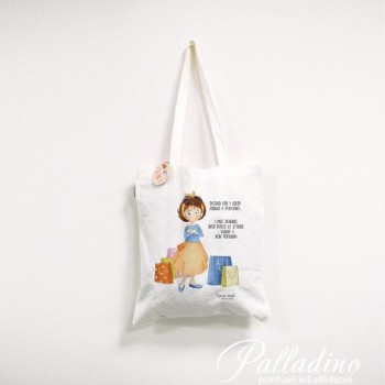 BORSA IN COTONE PENSIERI...
