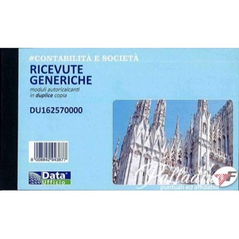 BLOCCO RICEVUTE GENERICHE 2 COPIE