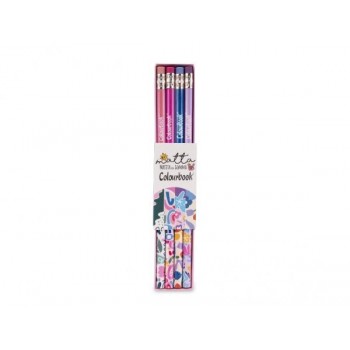SET 4 MATITE CON GOMMA HB...