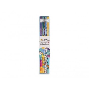 SET 4 MATITE CON GOMMA HB...
