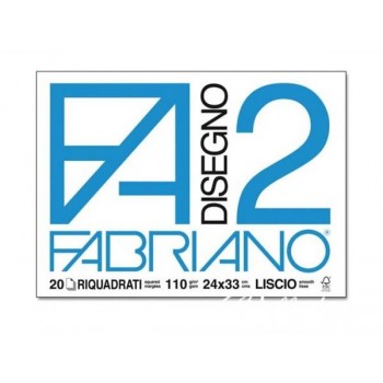 BLOCCO FABRIANO F2 24X33CM...